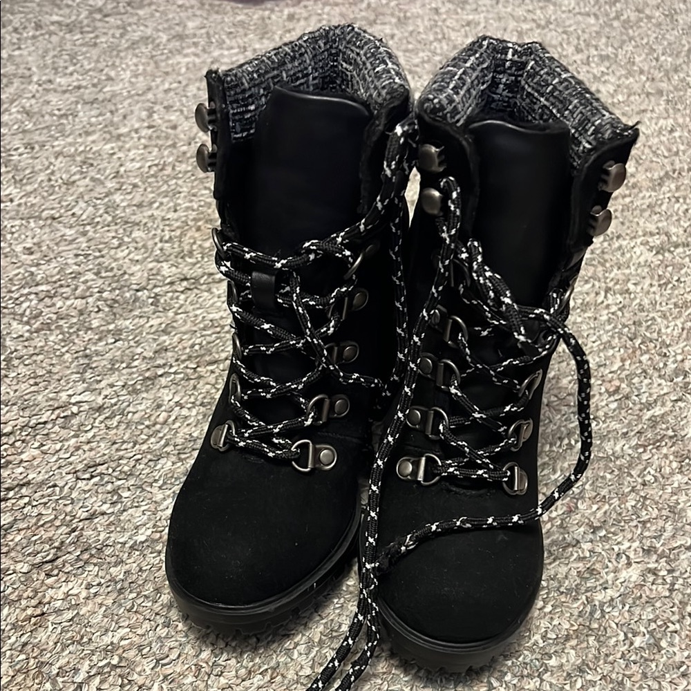 Call It Springs Ankle Chunky Heel Boots